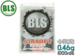 BLS Ultimate Heavy Precision 精密プラスティックBB弾(+SUS) 1000発パック[重さ：0.38g / 0.42g /  0.46g / 0.50g]