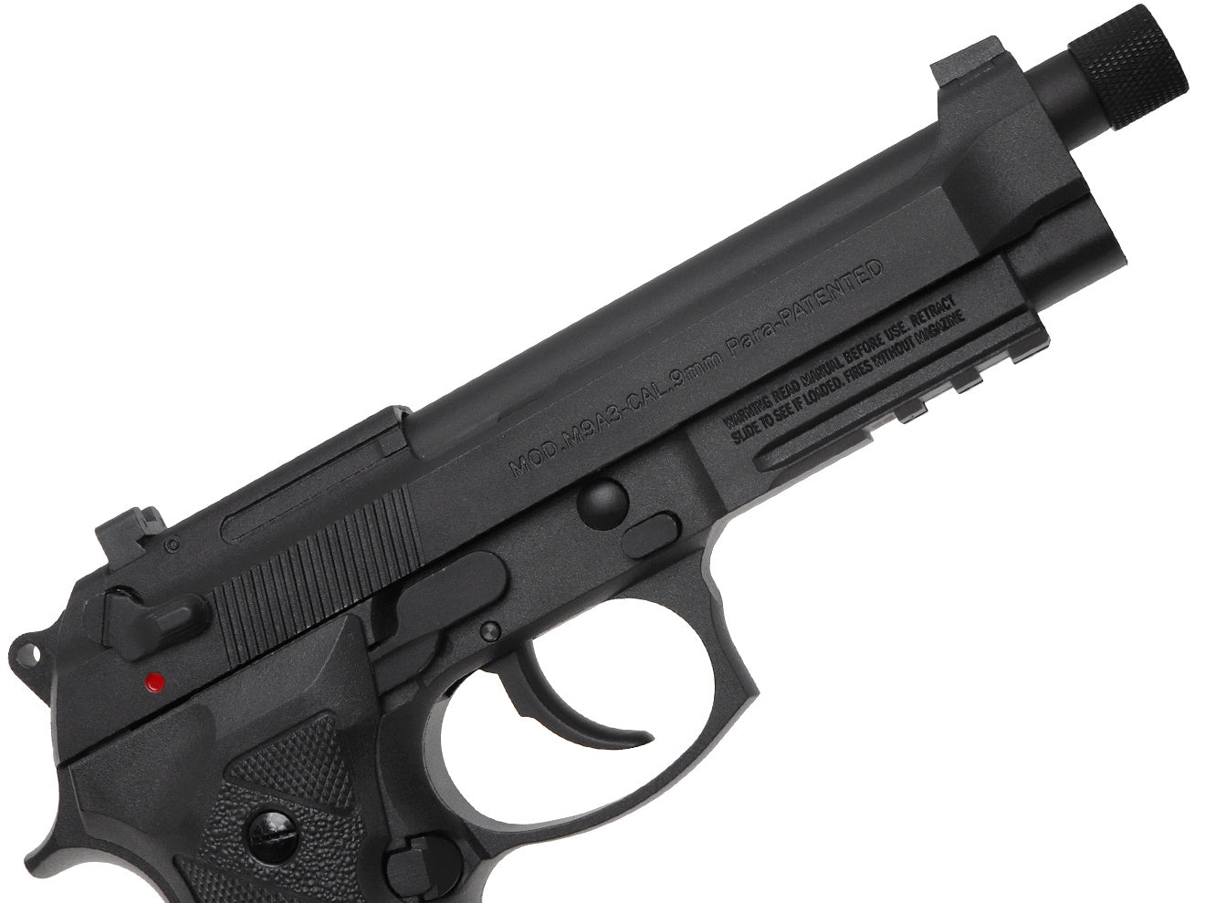 BATON airsoft BM-9 CO2 GBB ガスガン本体 [カラー：ブラック / FDE]
