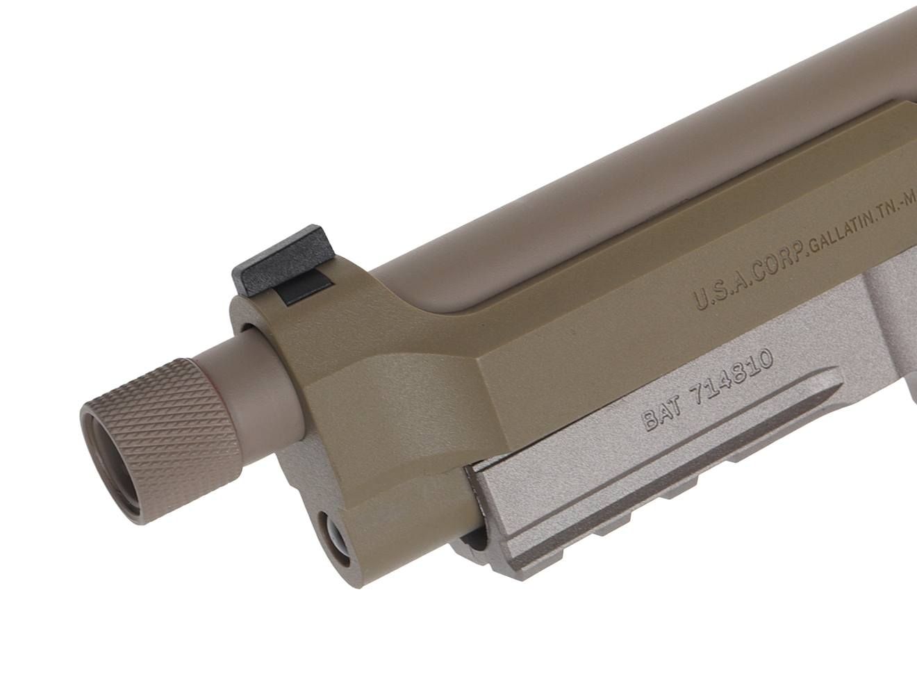 BATON airsoft BM-9 CO2 GBB ガスガン本体 [カラー：ブラック / FDE]