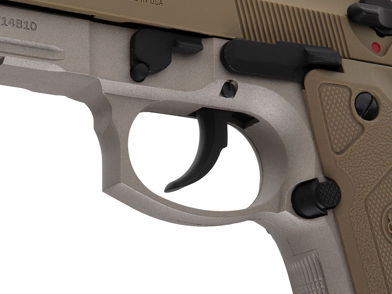 BATON airsoft BM-9 CO2 GBB ガスガン本体 [カラー：ブラック / FDE]