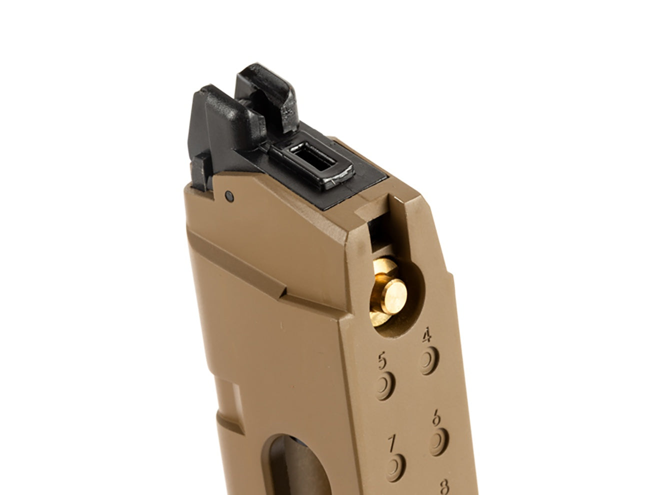 BATON airsoft G19X CO2マガジン TAN