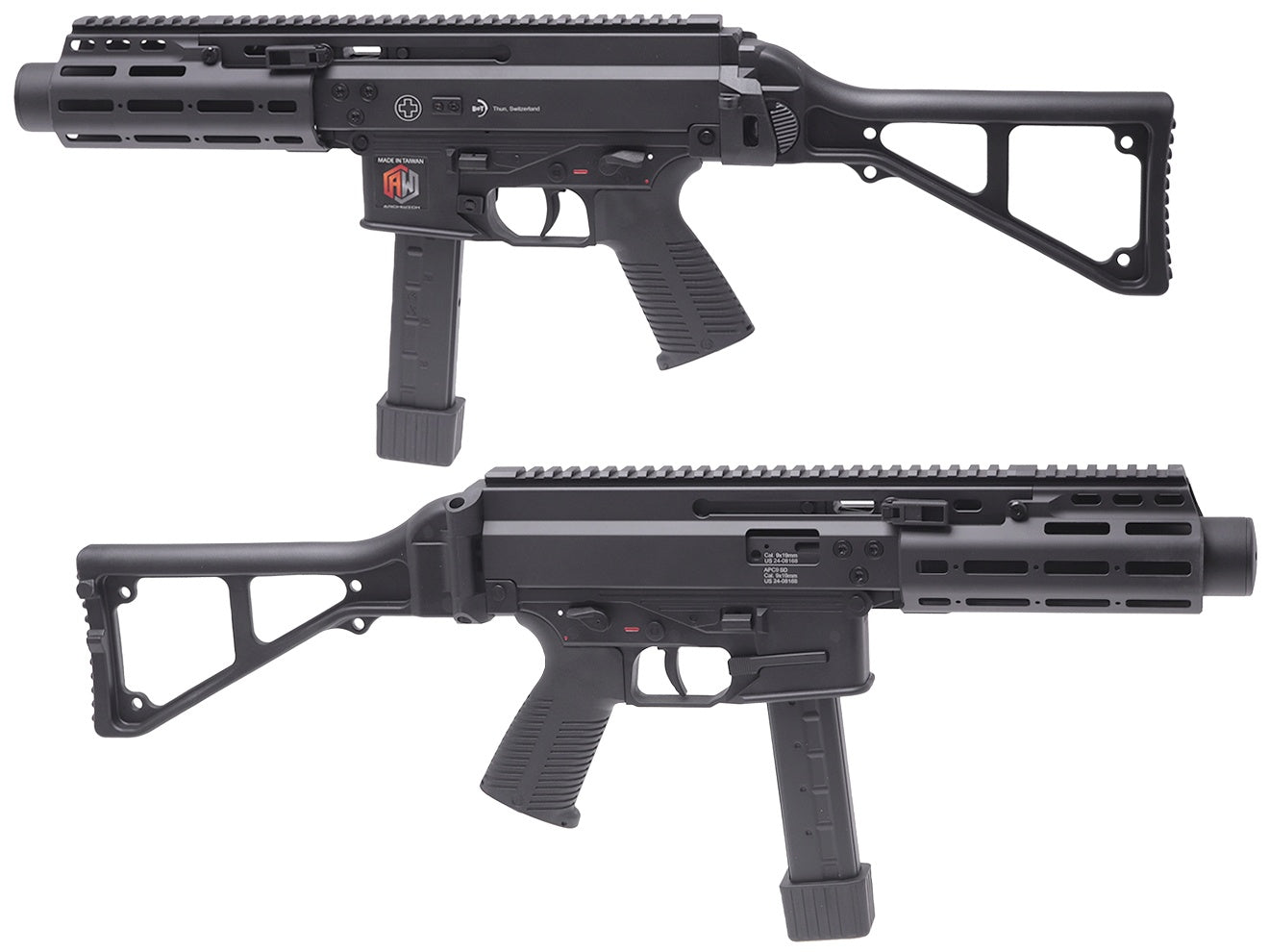 ARCHWICK B&T Air APC9 SD Compact GBB CO2ガスガン BK