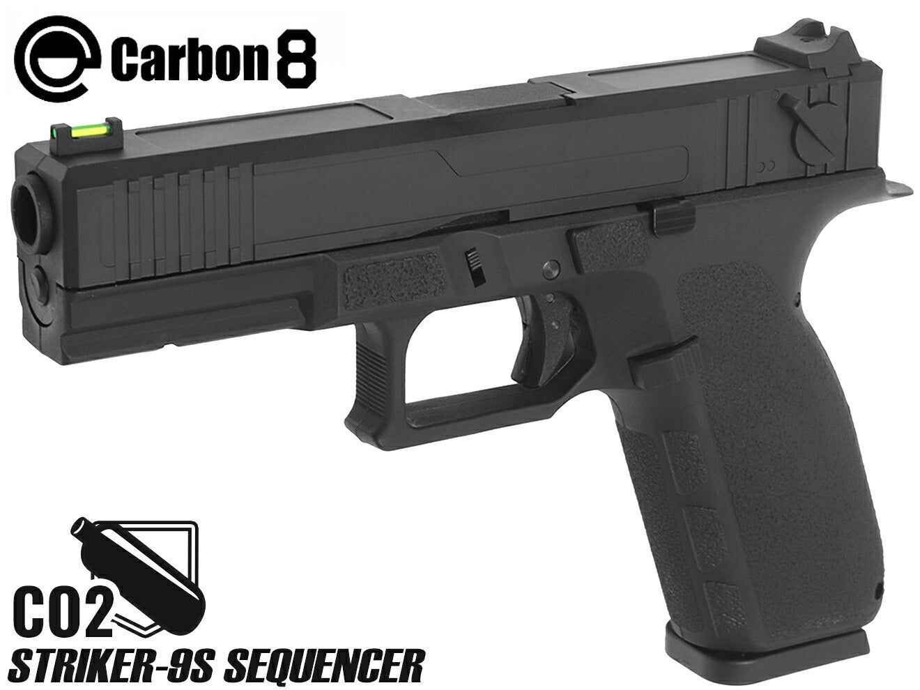 Carbon8 CO2 ガスブローバック STRIKER-9S SEQUENCER セミ/フル切替