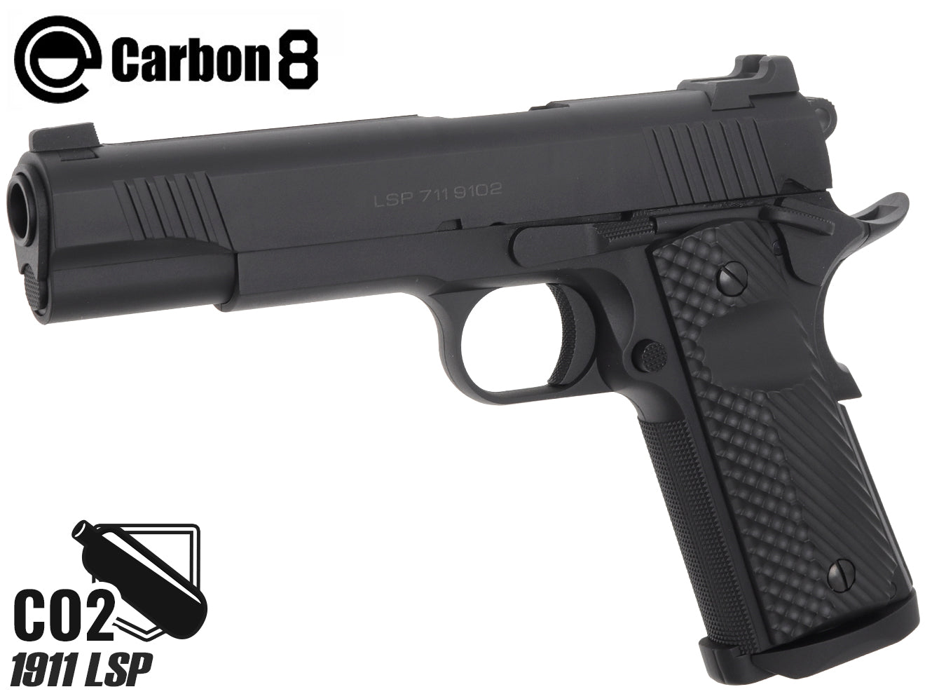 Carbon8 1911LSP - Loaded Special - CO2 ブローバック ガスガン本体
