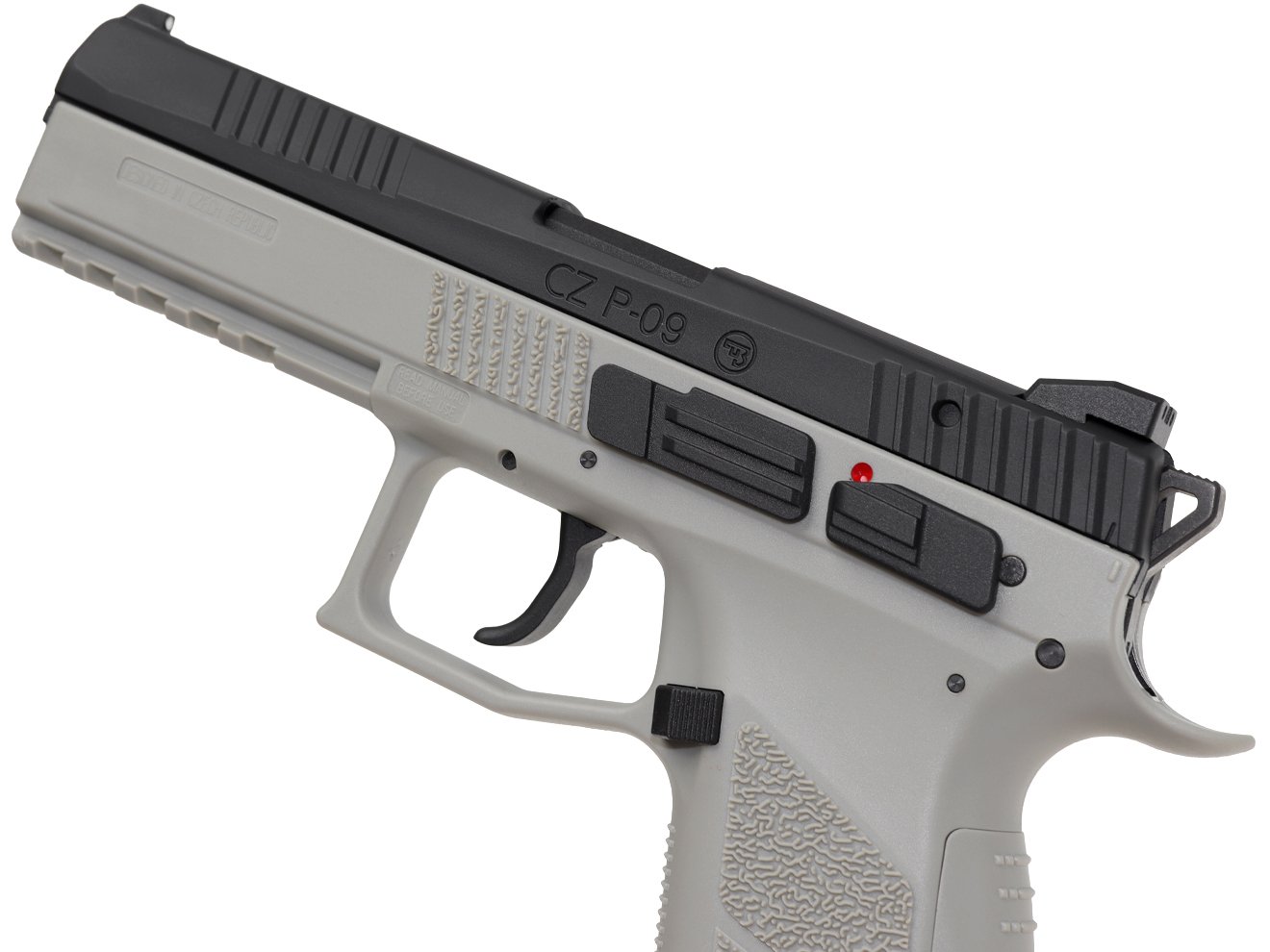 Carbon8 CZP09 Precision version CO2 ブローバック [カラー：ALL BLACK / GREY]