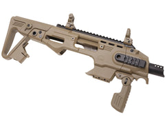 CAA Airsoft RONI-B ピストル カービン コンバージョンキットfor Beretta M9 / M9A1 [カラー：BK / DE]