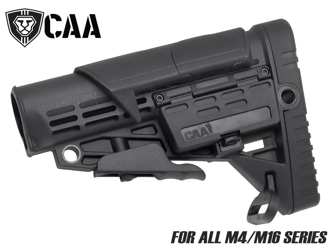 CAA Tactical バットストック CBS AR15 M4対応 [ ブラック