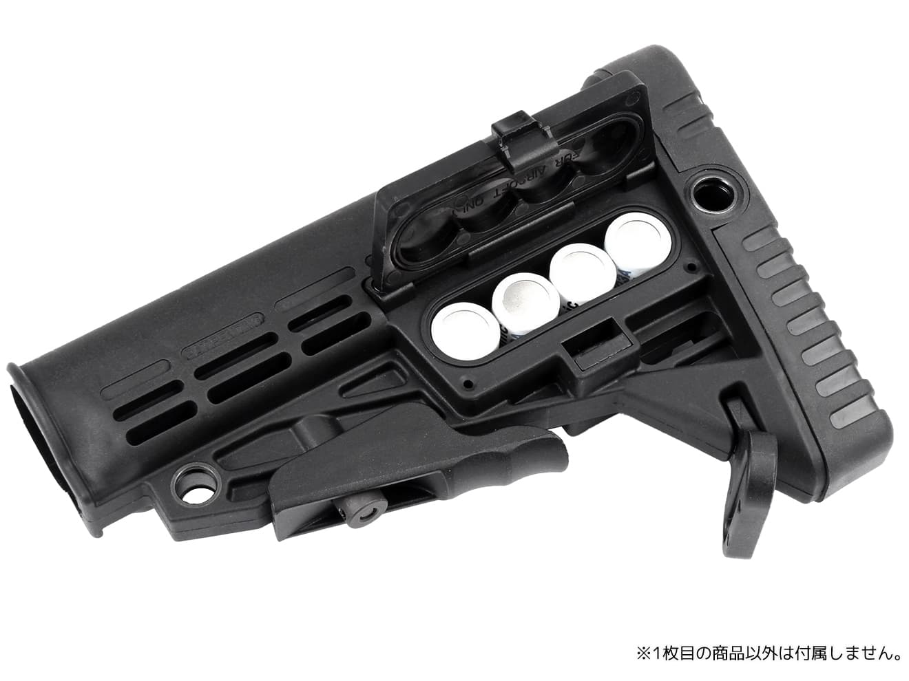 CAA Airsoft CBS+ACP コラシブルバットストック+アジャスタブルチークレスト for M4 [カラー：BK / DE] |  ミリタリーベース – ミリタリーベース - MILITARY BASE -