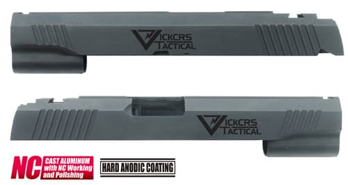 GUARDER CNCアルミスライド Hi-CAPA5.1用 [マーキング：プレーンSV / プレーンBK / INFINITY / KIMBER / COSTA&NIGHTHAWK / STI TACTICAL / VICKCRS / WILSON]