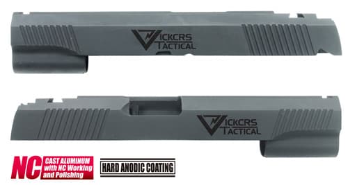 GUARDER CNCアルミスライド Custom Ver Hi-CAPA5.1用 [マーキング：プレーンSV / プレーンBK / INFINITY / KIMBER / COSTA&NIGHTHAWK / STI TACTICAL / VICKCRS / WILSON]