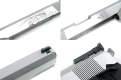 GUARDER CNCアルミスライド Dual Silver Ver Hi-CAPA5.1用 [マーキング：STI CUSTOM / INFINITY / KIMBER / MARUI OPS / SPRING FIELD]