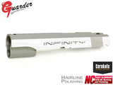GUARDER CNCアルミスライド Dual Silver Ver Hi-CAPA5.1用 [マーキング：STI CUSTOM / INFINITY / KIMBER / MARUI OPS / SPRING FIELD]
