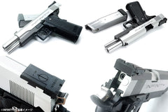 GUARDER CNCアルミスライド Dual Silver Ver Hi-CAPA5.1用 [マーキング：STI CUSTOM / INFINITY / KIMBER / MARUI OPS / SPRING FIELD]