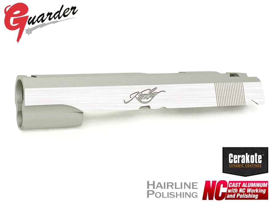 GUARDER CNCアルミスライド Dual Silver Ver Hi-CAPA5.1用 [マーキング：STI CUSTOM / INFINITY  / KIMBER / MARUI OPS / SPRING FIELD] | ミリタリーベース – ミリタリーベース - MILITARY BASE -