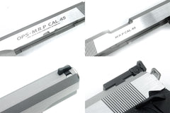 GUARDER CNCアルミスライド Dual Silver Ver Hi-CAPA5.1用 [マーキング：STI CUSTOM / INFINITY / KIMBER / MARUI OPS / SPRING FIELD]