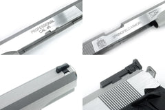 GUARDER CNCアルミスライド Dual Silver Ver Hi-CAPA5.1用 [マーキング：STI CUSTOM / INFINITY / KIMBER / MARUI OPS / SPRING FIELD]