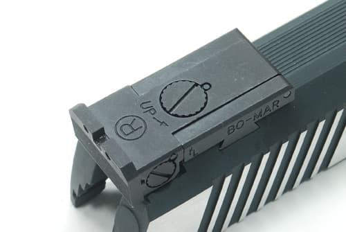 GUARDER スチールリアサイト Hi-CAPA5.1用 BO-MARタイプ [マーキング：ノーマーキング / BO-MAR / SPRING FIELD / INFINITY / MARUI OPS / STI CUSTOM]