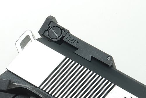 GUARDER スチールリアサイト Hi-CAPA5.1用 BO-MARタイプ [マーキング：ノーマーキング / BO-MAR / SPRING FIELD / INFINITY / MARUI OPS / STI CUSTOM]