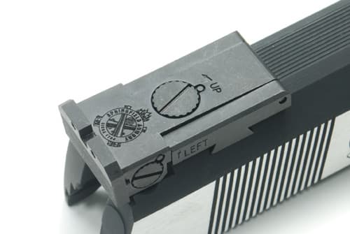 GUARDER スチールリアサイト Hi-CAPA5.1用 BO-MARタイプ [マーキング：ノーマーキング / BO-MAR / SPRING FIELD / INFINITY / MARUI OPS / STI CUSTOM]