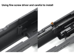 GUARDER アルミスライド GOLDマッチ用 [タイプ：STI CUSTOM SHOP / INFINITY / KIMBER / MARUI OPS / SPRING FIELD]