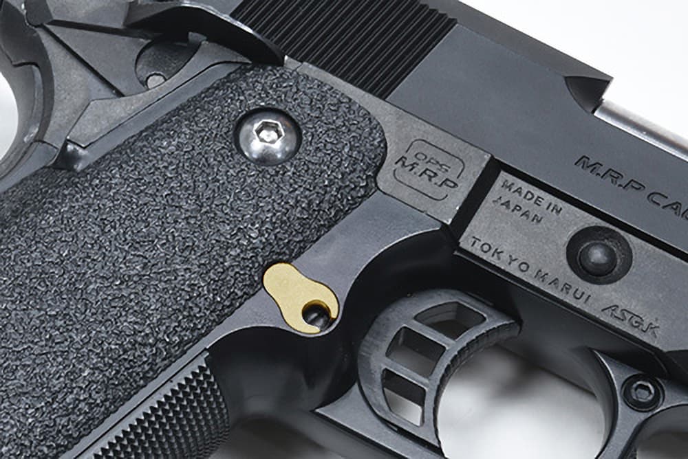 GUARDER マガジンリリースボタン for マルイ HI-CAPA 4.3 / 5.1 [素材：スチール / ステンレス(TiN) / ステンレス]