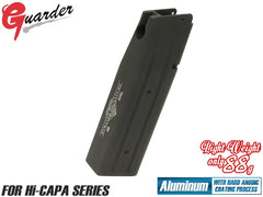 GUARDER ライトウェイト アルミマガジンケース Hi-CAPAシリーズ用 ブラック [マーキング：ノーマーク / STI CUSTOM / INFINITY / PHANTOM / SPRING FIELD]