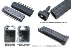 GUARDER ライトウェイト アルミマガジンケース Hi-CAPAシリーズ用 ブラック [マーキング：ノーマーク / STI CUSTOM / INFINITY / PHANTOM / SPRING FIELD]