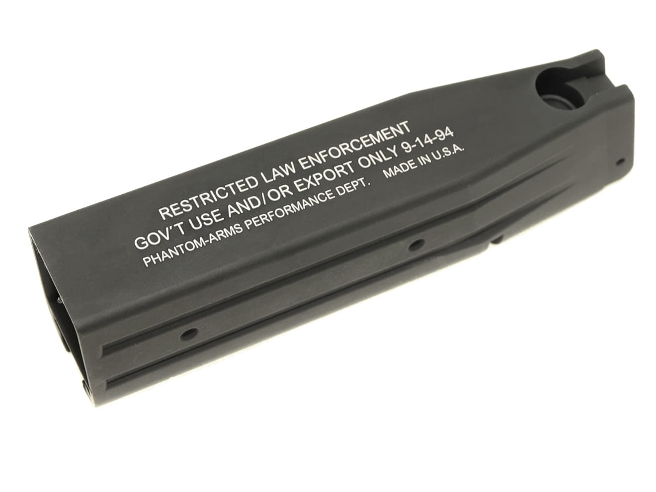 GUARDER ライトウェイト アルミマガジンケース Hi-CAPAシリーズ用 ブラック [マーキング：ノーマーク / STI CUSTOM / INFINITY / PHANTOM / SPRING FIELD]