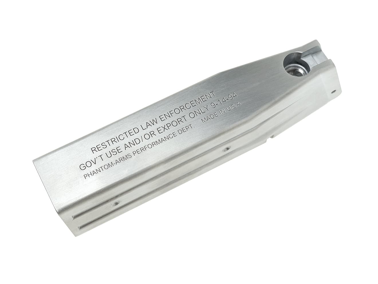 GUARDER ライトウェイト アルミマガジンケース Hi-CAPAシリーズ用 シルバー [マーキング：ノーマーク / STI CUSTOM / PHANTOM]