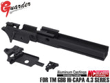 GUARDER アルミ 軽量ミッドフレーム for TM GBB Hi-CAPA4.3 [タイプ：BK / SV / INFINITY / STI 2011 / SVI]