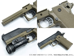GUARDER アルミ 軽量ミッドフレーム for TM GBB Hi-CAPA4.3 [タイプ：NO MARKING / INFINITY / STI 2011 / SVI]