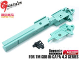 GUARDER アルミ 軽量ミッドフレーム for TM GBB Hi-CAPA4.3 [タイプ：NO MARKING / INFINITY / STI 2011 / SVI]