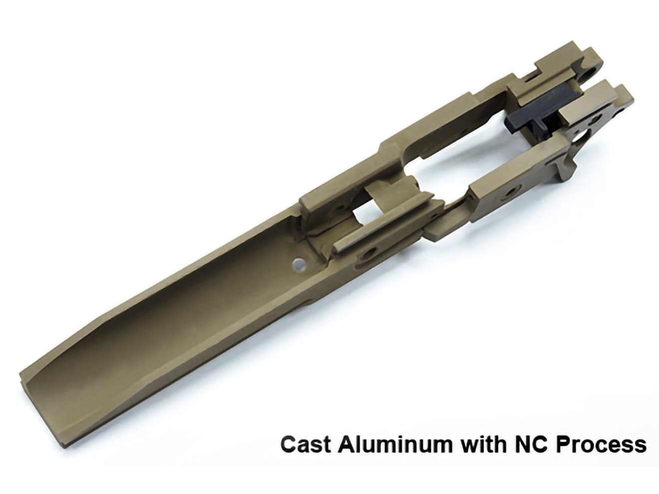 GUARDER アルミ 軽量ミッドフレーム ゴールドマッチタイプ for TM GBB Hi-CAPA5.1 [タイプ：NO MARKING / INFINITY / STI 2011 / SVI]