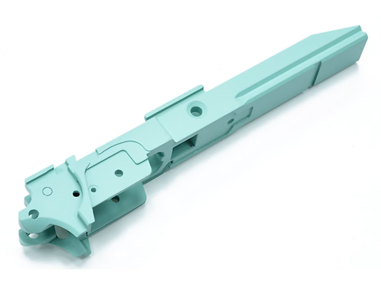 GUARDER アルミ 軽量ミッドフレーム ゴールドマッチタイプ for TM GBB Hi-CAPA5.1 [タイプ：NO MARKING / INFINITY / STI 2011 / SVI]