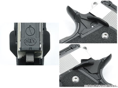 GUARDER アンビサムセーフティ スタンダード for 東京マルイ GBB Hi-CAPAシリーズ [材質・カラー：スチール・ブラック / ステンレス・シルバー / ステンレス・Tiゴールド]