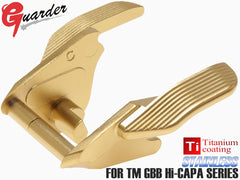 GUARDER アンビサムセーフティ スタンダード for 東京マルイ GBB Hi-CAPAシリーズ [材質・カラー：スチール・ブラック / ステンレス・シルバー / ステンレス・Tiゴールド]