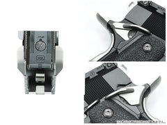 GUARDER アンビサムセーフティ スタンダード for 東京マルイ GBB Hi-CAPAシリーズ [材質・カラー：スチール・ブラック / ステンレス・シルバー / ステンレス・Tiゴールド]