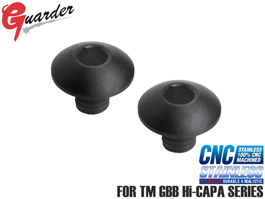 GUARDER ステンレスCNC グリップスクリュー (Hex) Hi-CAPAシリーズ [カラー：BK / SV]