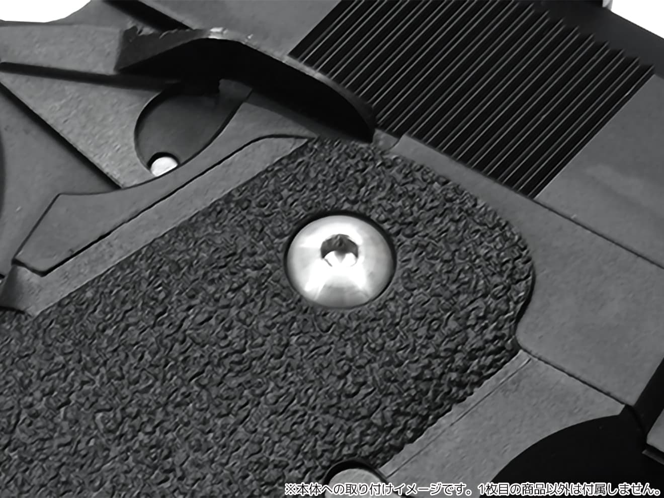 GUARDER ステンレスCNC グリップスクリュー (Hex) Hi-CAPAシリーズ [カラー：BK / SV]