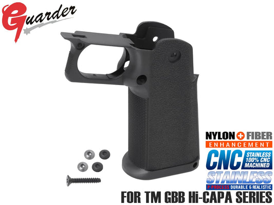 GUARDER ナイロン+ファイバー 強化グリップ スタンダードデザイン Hi-CAPAシリーズ [カラー：BK / FDE]