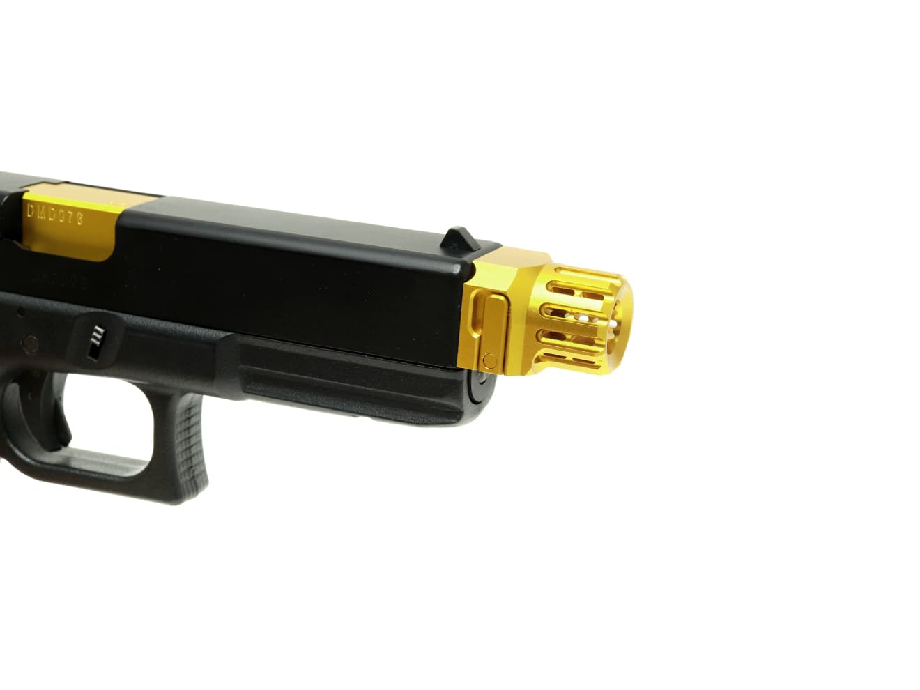 COWCOW TECHNOLOGY ファーストロック コンペンセイター&アウターバレルセット G17 / G18C [カラー：シルバー / ブラック / ゴールド]
