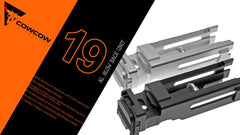 COWCOW TECHNOLOGY A6061 ウルトラライトブリーチ 東京マルイ GBB G19 [カラー：シルバー / ブラック]