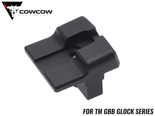 COWCOW TECHNOLOGY 10-8スタイル A6061リアサイト GLOCKシリーズ