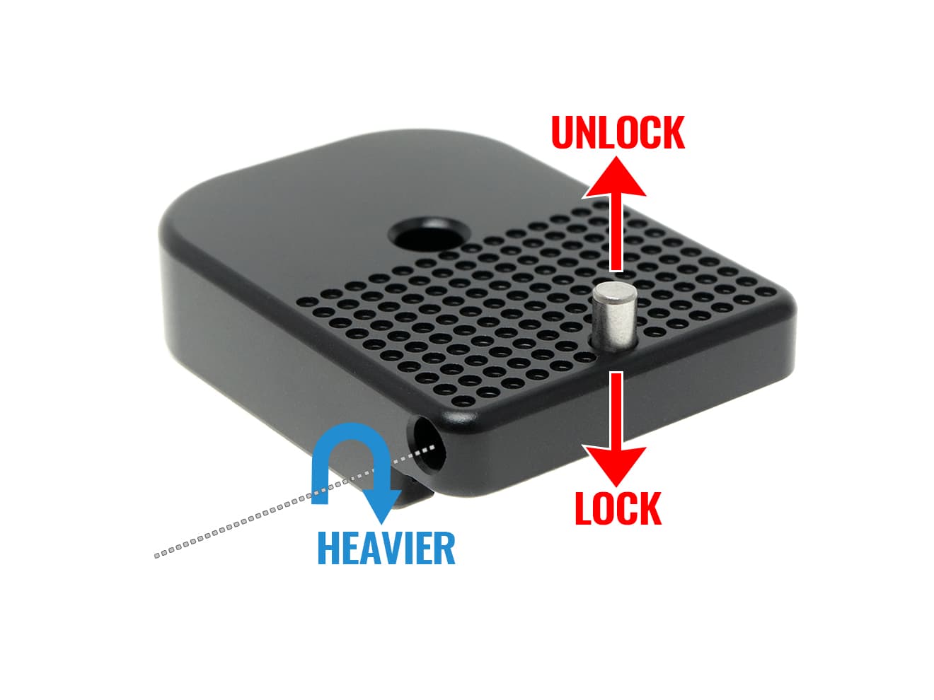 COWCOW TECHNOLOGY D01 ドットタック マガジンベース Hi-CAPA [カラー：ブラック / シルバー / レッド / ゴールド / レインボー]