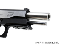 COWCOW TECHNOLOGY OB1 ステンレス スレッドアウターバレル .45ACP TM Hi-CAPA5.1 [カラー：シルバー / TiALNブラック / TiNゴールド]