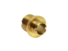 COWCOW TECHNOLOGY A01 サイレンサーアダプター TiALN (11mm正ネジ→14mm逆ネジ♂) [カラー：ブラック / シルバー / ゴールド / レインボー]