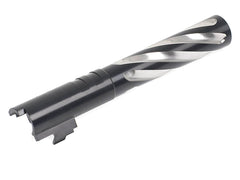 COWCOW TECHNOLOGY Tornado ステンレス スレッドアウターバレル .45ACP TM Hi-CAPA5.1 [カラー：シルバー / TiALNブラック / TiNゴールド]