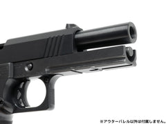 COWCOW TECHNOLOGY ステンレス スレッドアウターバレル .45ACP TM Hi-CAPA4.3 [カラー：シルバー / TiALNブラック / TiNゴールド]