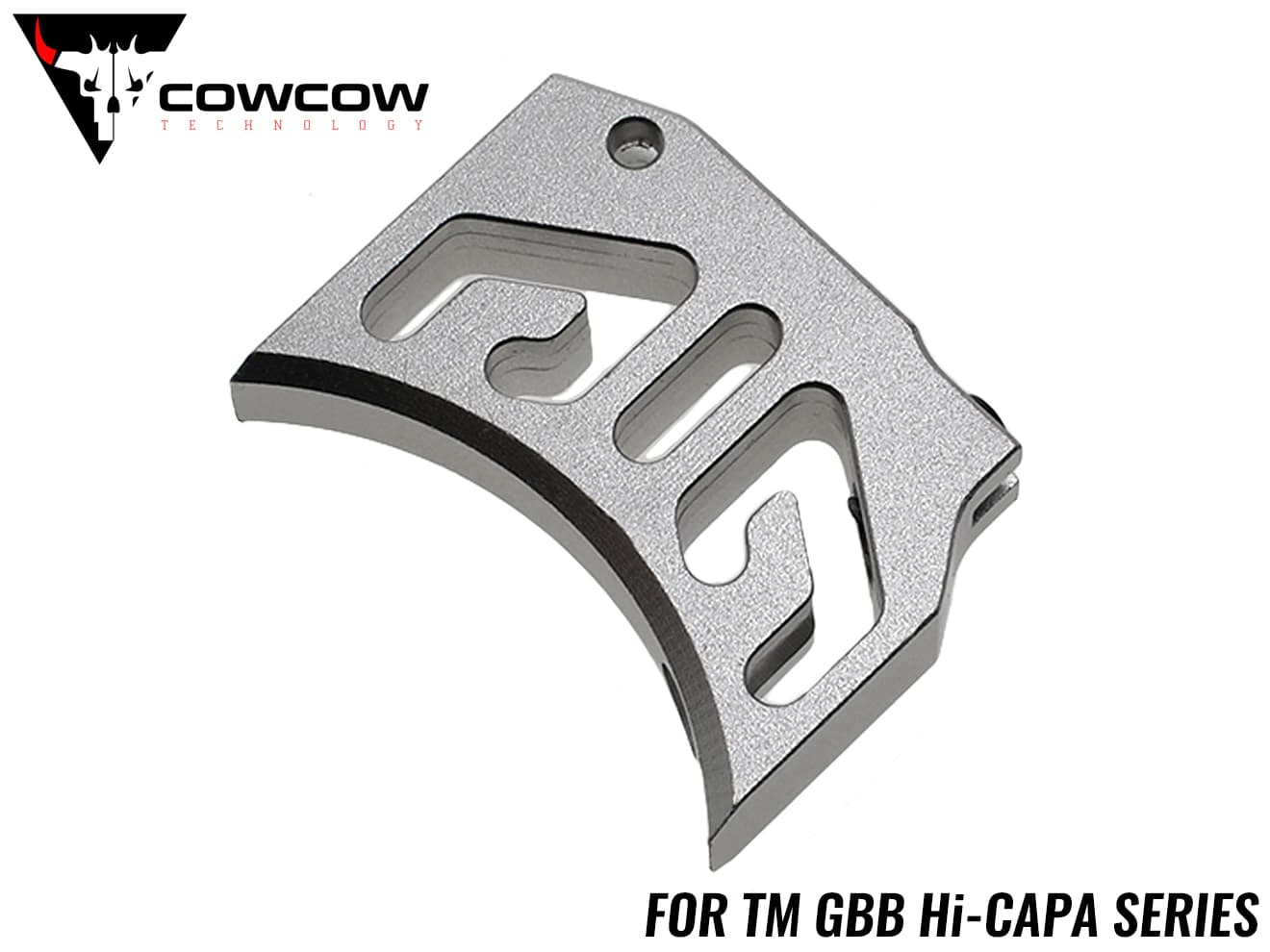 COWCOW TECHNOLOGY アルミ アジャスタブルトリガー T1 TM Hi-CAPAシリーズ [カラー：ブラック / シルバー / ゴールド / レッド / レインボー]