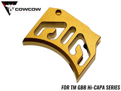 COWCOW TECHNOLOGY アルミ アジャスタブルトリガー T1 TM Hi-CAPAシリーズ [カラー：ブラック / シルバー / ゴールド / レッド / レインボー]